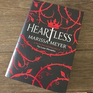 The Lunar Chronicles: Heartless by: Marissa Meyer hardback book